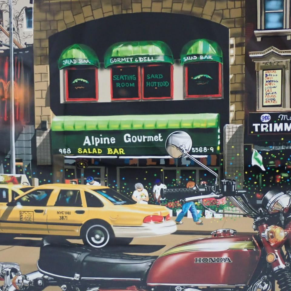 Amazon.co.jp: 須藤眞啓 アクリル画 P10号 MY LOVE IRON HORSE 額装品